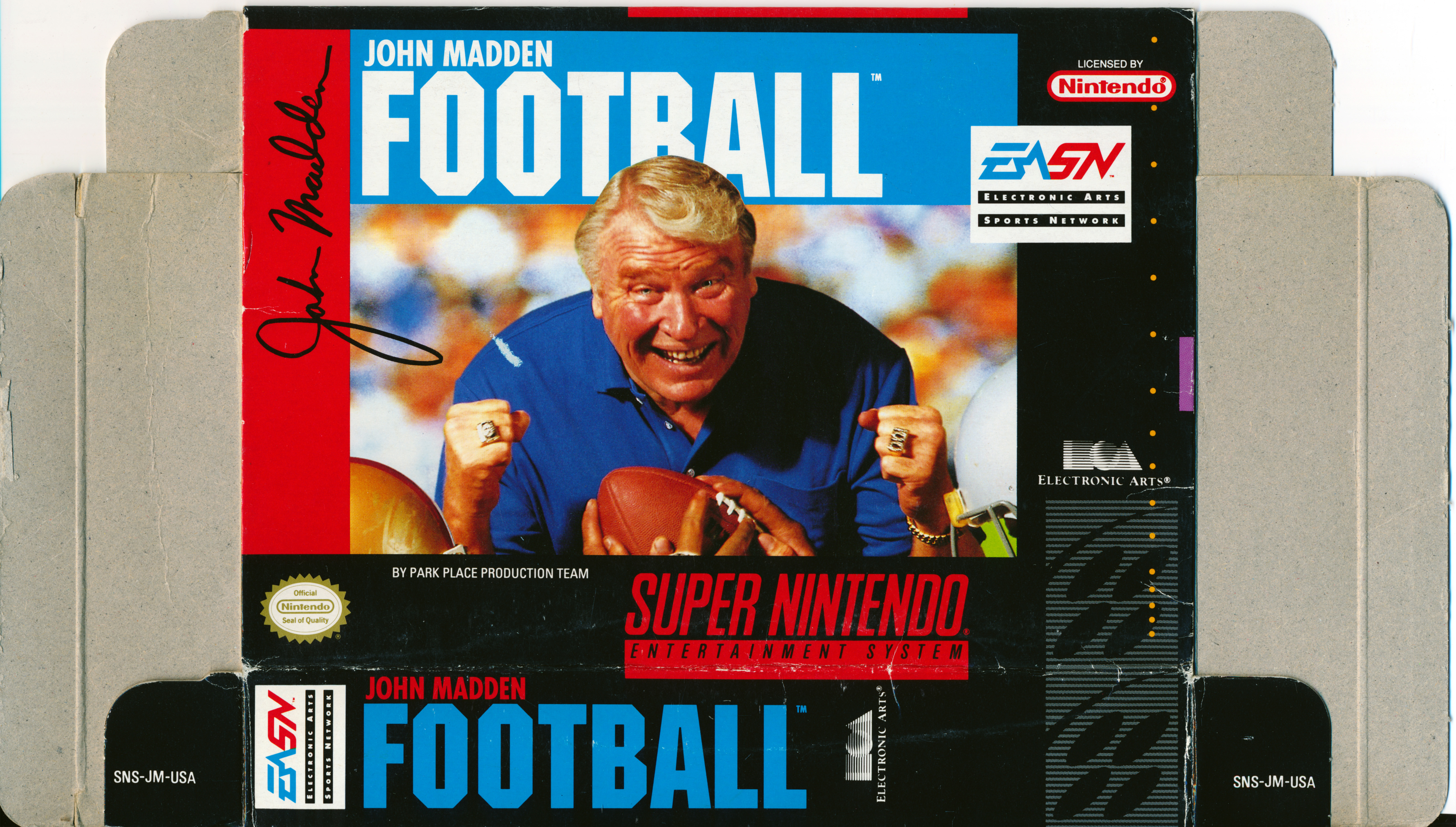 John madden deals football snes